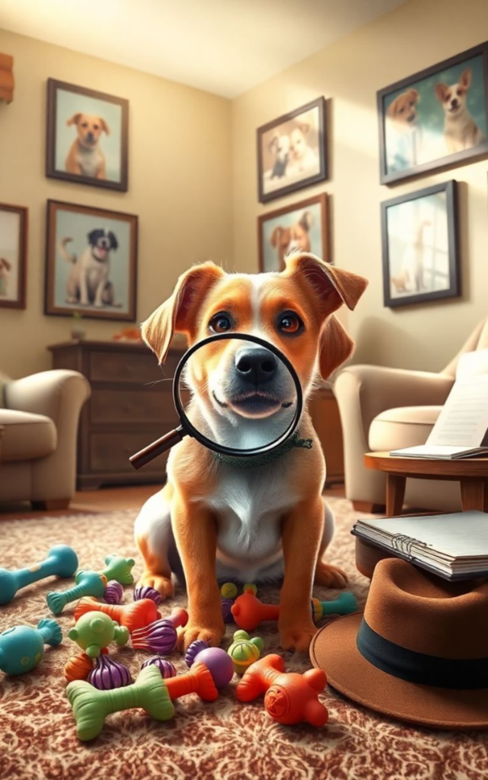 Cover image for The Pet Detective: The Dog Who Knew Too Much