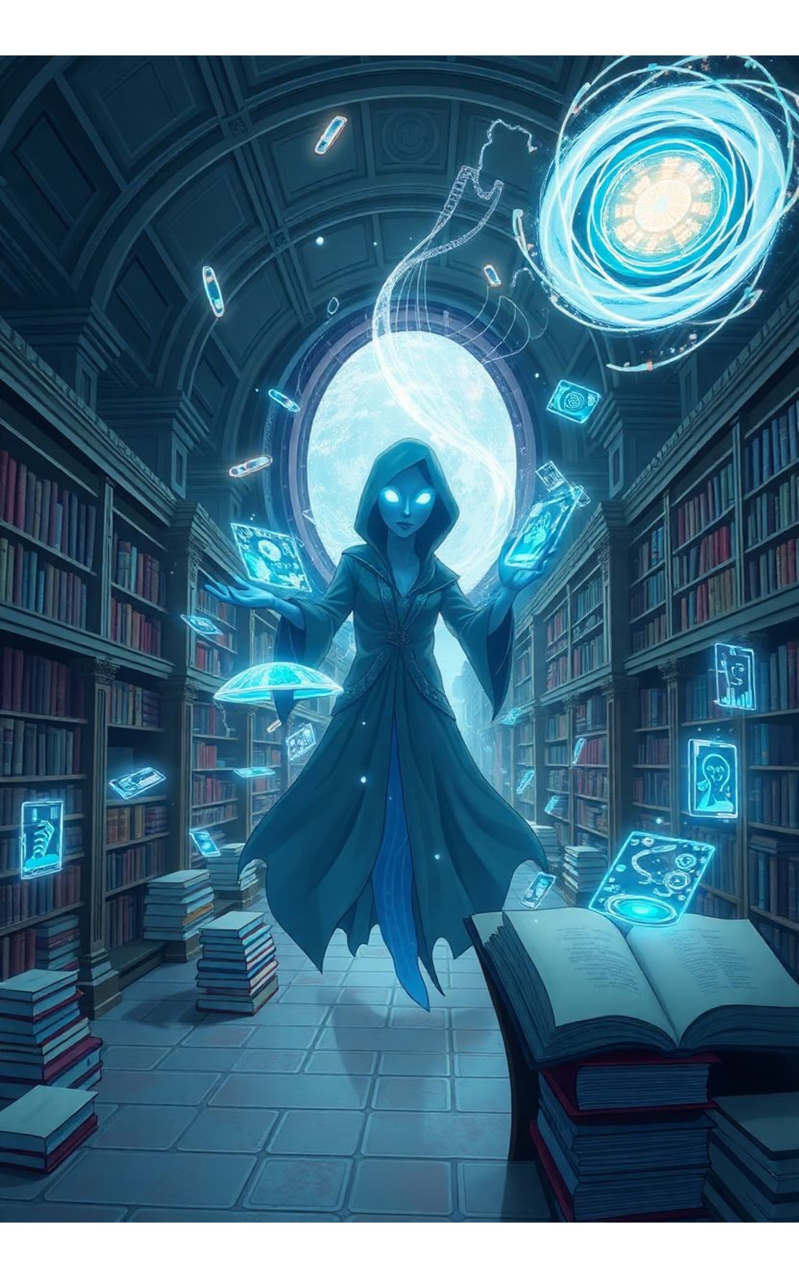 Cover image for The Quantum Librarian