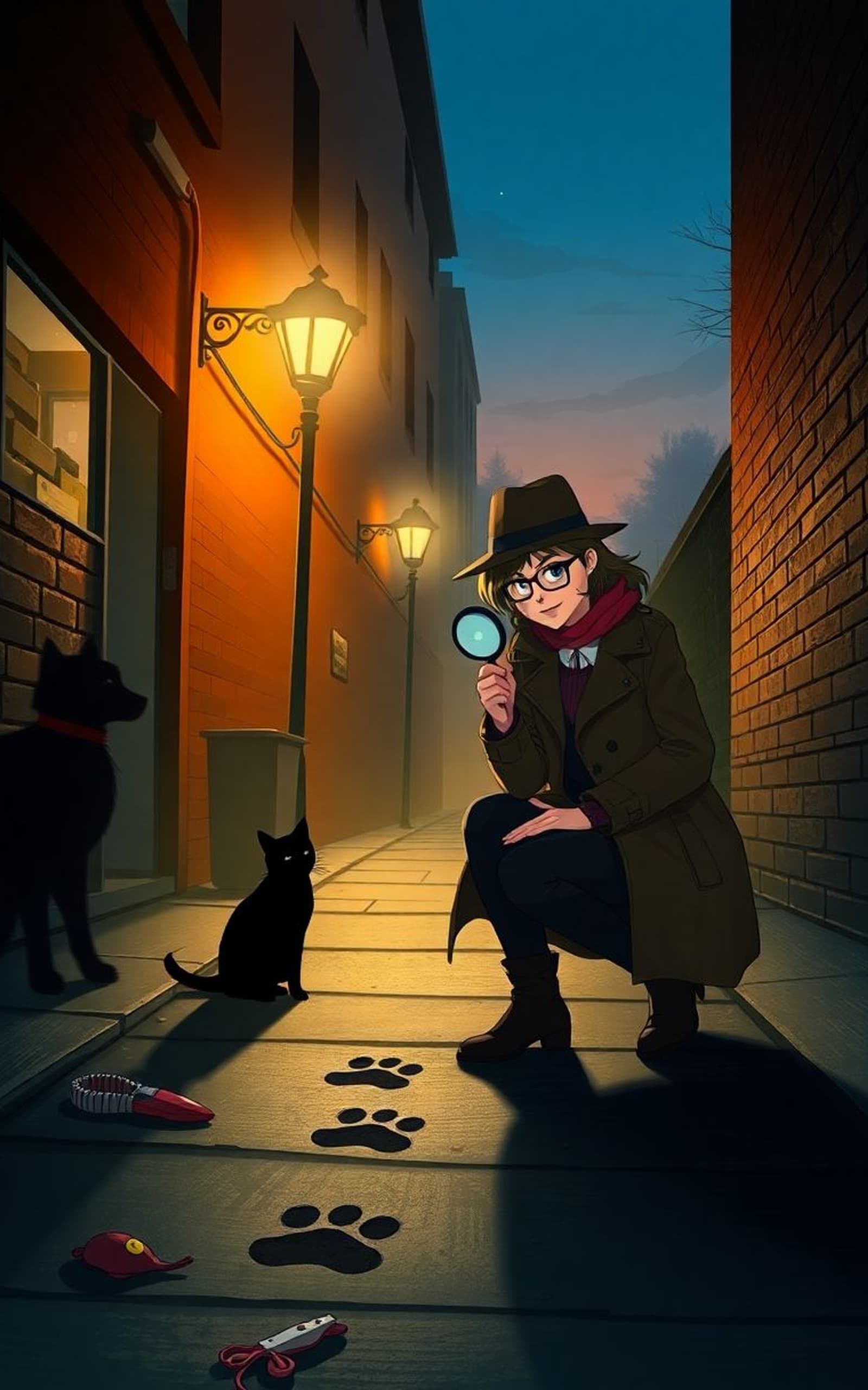 Cover image for Pet Detective: Purring Shadows