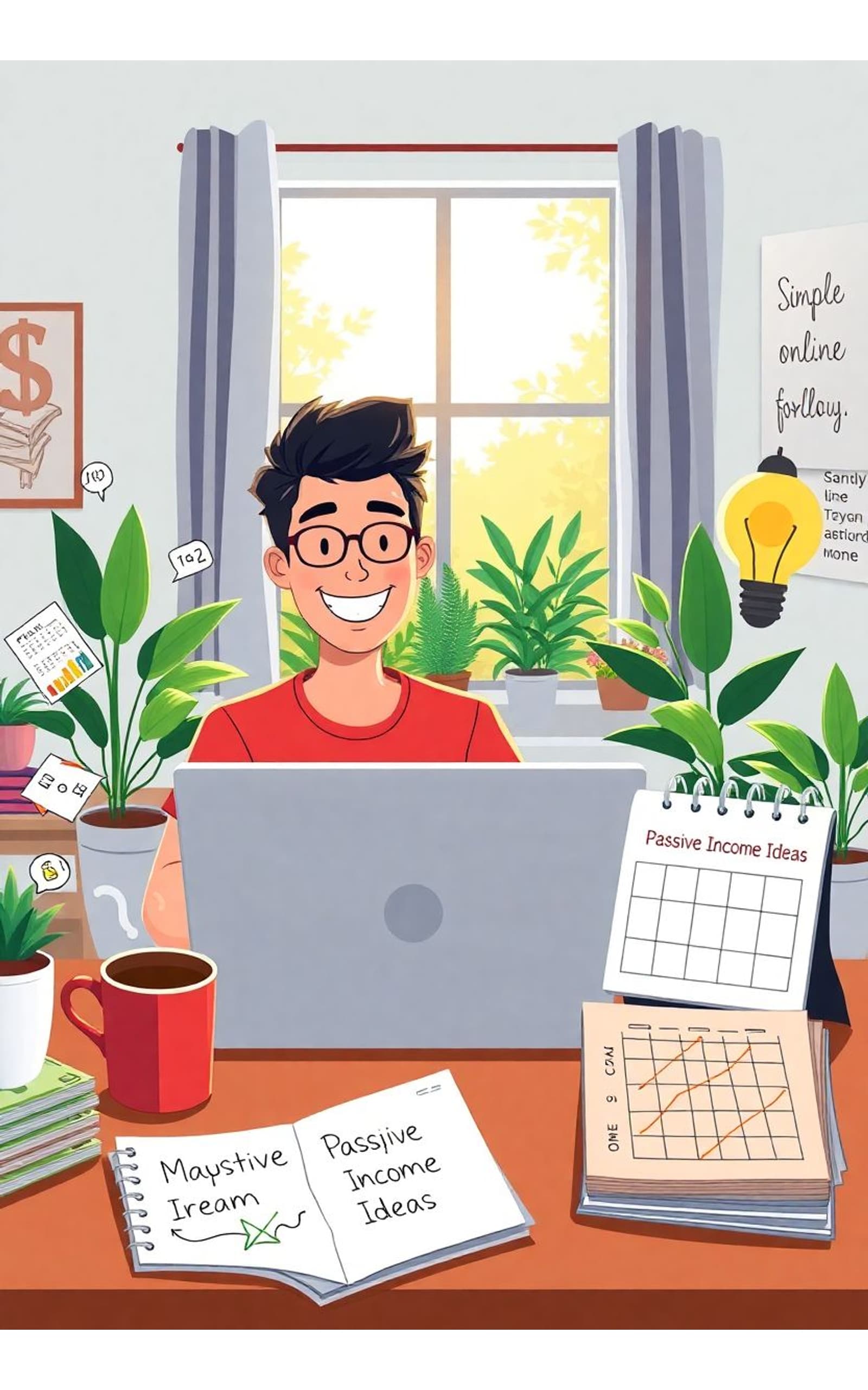 Cover image for 'Quick Passive Income: 7 Easy Ways to Make Money Online Without Tech Skills'